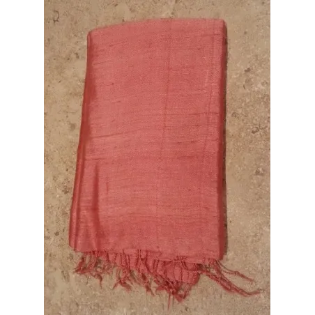 Foulard (uni) rose