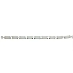 bracelet en argent pas en nacre est  tout simplement magnifique.-bijouxbijoux.ch