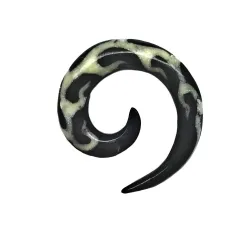 2 cm Espiral Branca / 001 - PLCi01