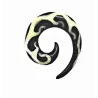 2,2 cm Espiral Branca / 002 - PLCi01