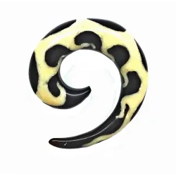 3 cm Espiral Branca / 003 - PLCi01