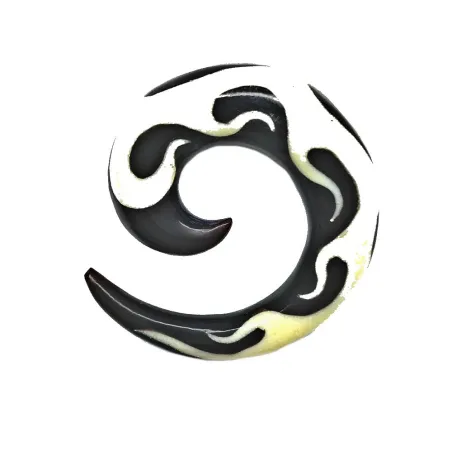 3,5 cm Espiral Branca / 004 - PLCi01