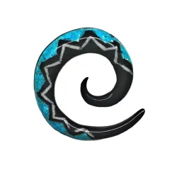 2 cm Espiral Azul / 008 - PLCi01