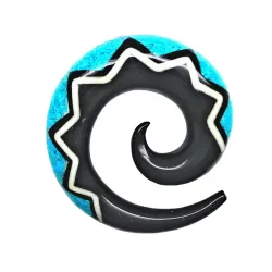 3,5 cm Espiral Azul / 010 - PLCi01