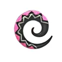3,5 cm Pink Spirale / 013 - PLCi01