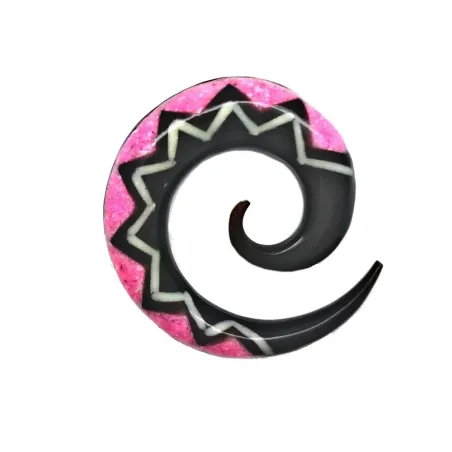 3,5 cm Pink Spirale / 013 - PLCi01