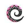 3,5 cm Espiral Rosa / 013 - PLCi01