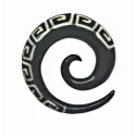 3,2 cm Spirale Blanche / 015 - PLCi01