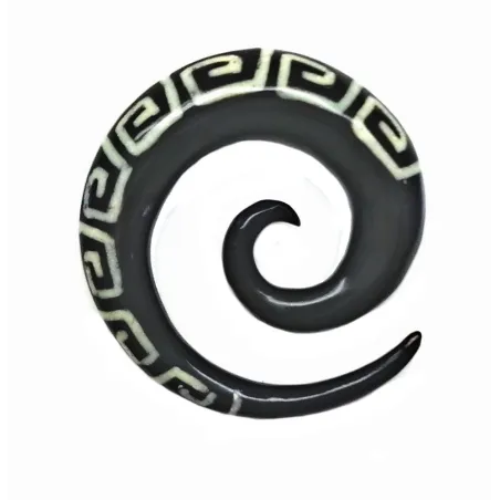 3,2 cm Weisse Spirale / 015 - PLCi01