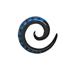 2 cm Espiral Azul / 016 - PLCi01