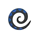 2,6 cm Espiral Azul / 017 - PLCi01