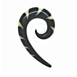 3,5 cm Espiral Branca / 019 - PLCi01