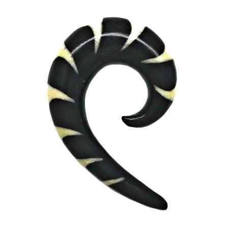 4,5 cm Espiral Branca / 020 - PLCi01