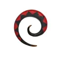 2 cm Spirale Rouge / 021 - PLCi01