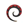 2 cm Espiral Vermelha / 021 - PLCi01