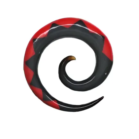 3,5 cm Rot Spirale / 022 - PLCi01