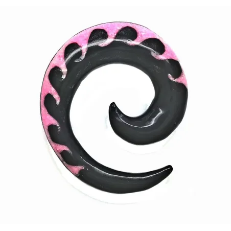 3 cm Espiral Rosa / 024 - PLCi01