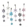 piercing de nombril obtenable dans de nombreuses couleurs de strass.- bijouxbijoux.ch