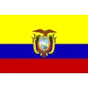 Ecuador-Flagge auf den Balkon, etc. .. - bijouxbijoux.ch