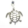 pendentif argent tortue