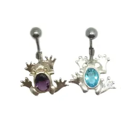 piercing de nombril en forme de grenouille.-bijouxbijoux.ch