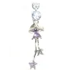 piercing de nombril en argent et acier chirurgical avec des strass pour 49 frs .-bijouxbijoux.ch