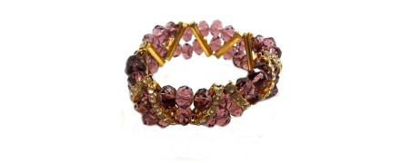Armbänder aus Glasperlen